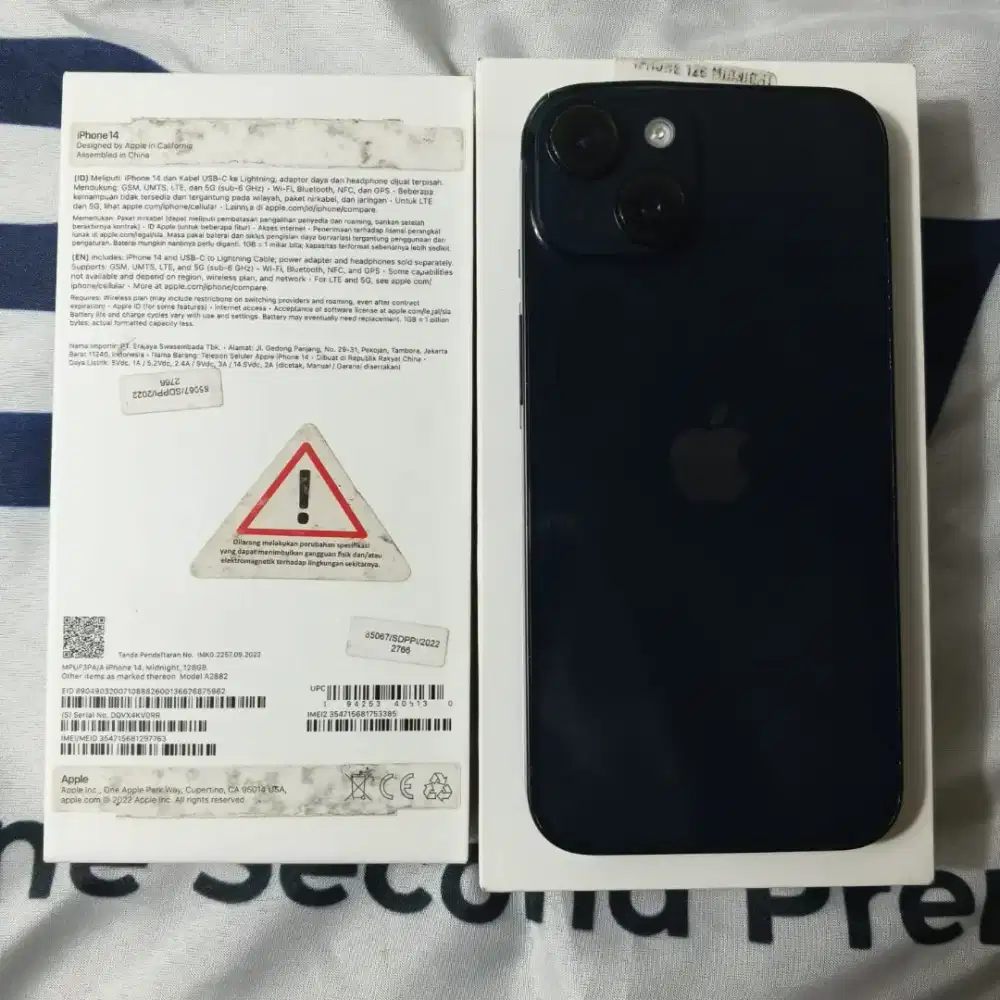 Iphone 14 Midnight Blue 128gb Ibox