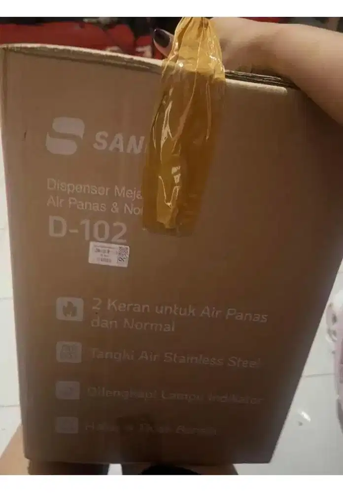 Dispenser sanex baru panas dan. Normal