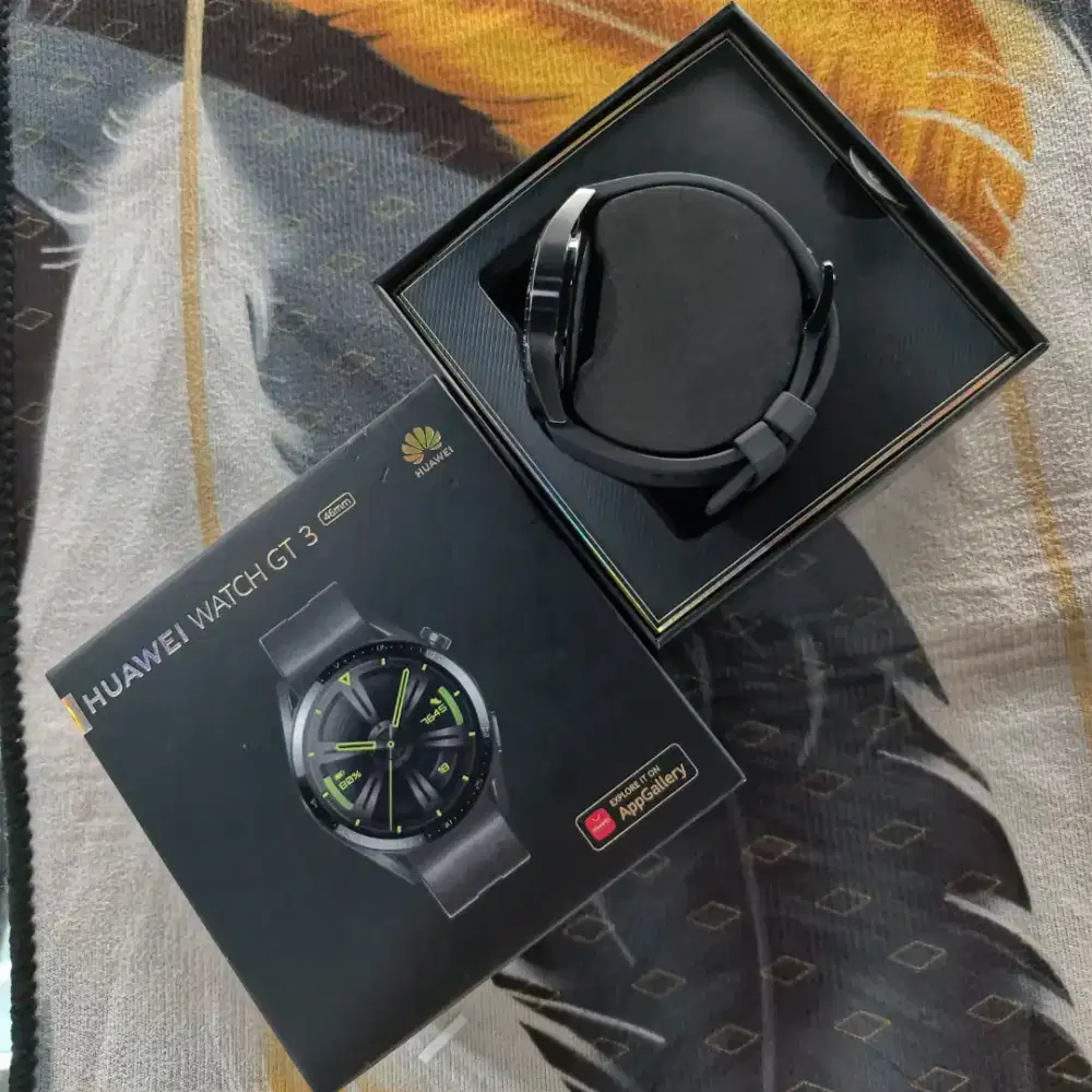 Huawei watch gt 3 46mm Second like new dari baru belum pernah dipakai