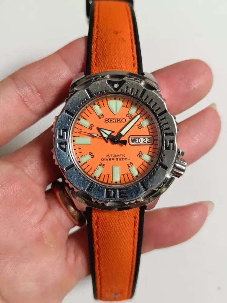 Seiko monster gen 1 SKX781 original bekas bagus normal semua siap pake