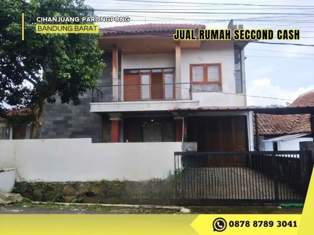 Rumah CASH 2LT HOOK LT331 dkt Tol di Cihanjuang Parongpong Bandung