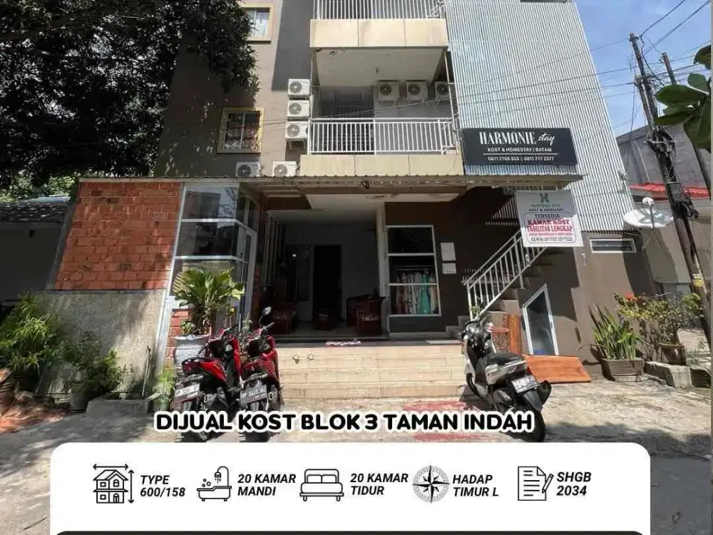 Dijual Rumah Kost Kostan Blok,3 Nagoya batam