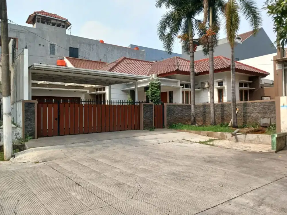 Rumah Bangunan Mandiri Furnished Area Galaxy Bekasi Dekat Mall Banyak Akses Bebas Banjir