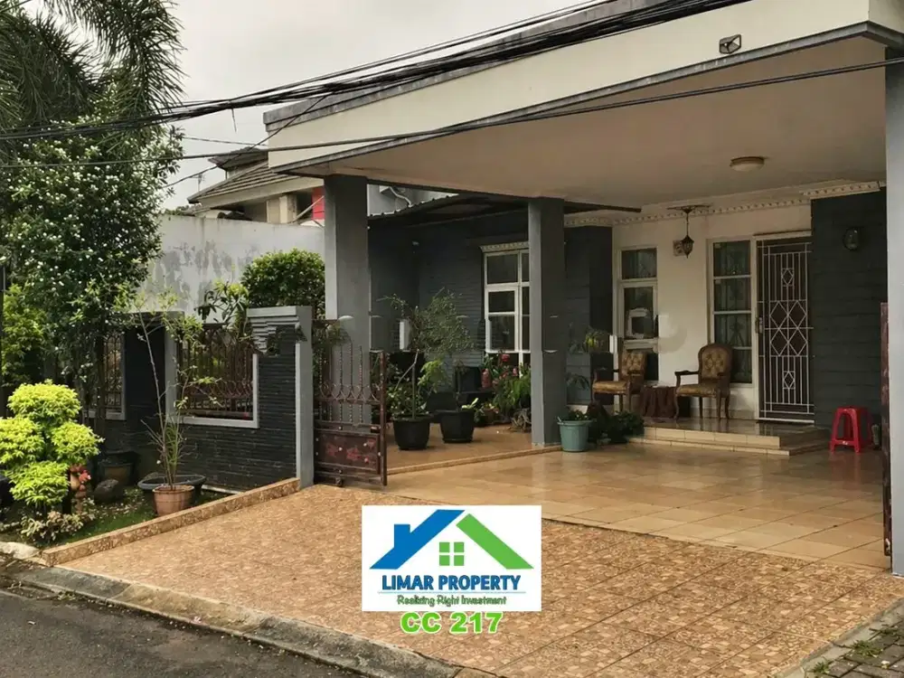 Rumah Luas Harga Bagus di Lokasi Favourite Cibubur Country