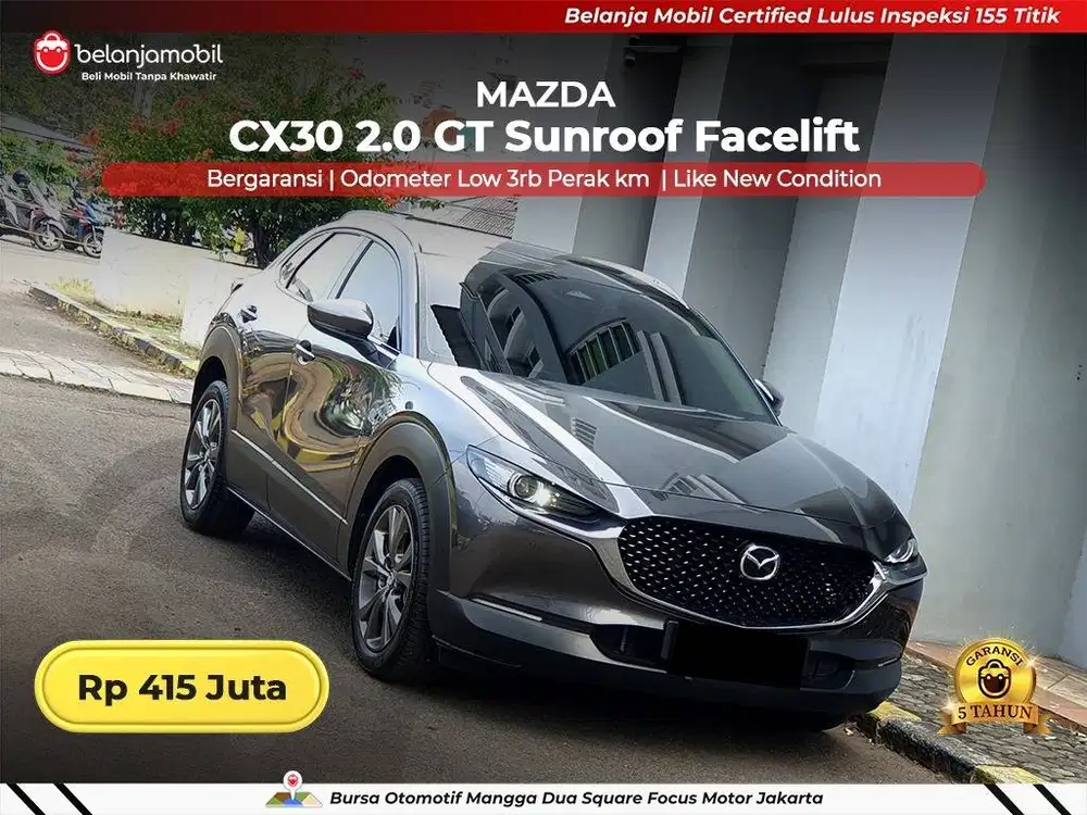 [ LOW KM 3RB ] Mazda CX-30 CX30 CX 30 2.0 GT Sunroof AT 2024/2025
