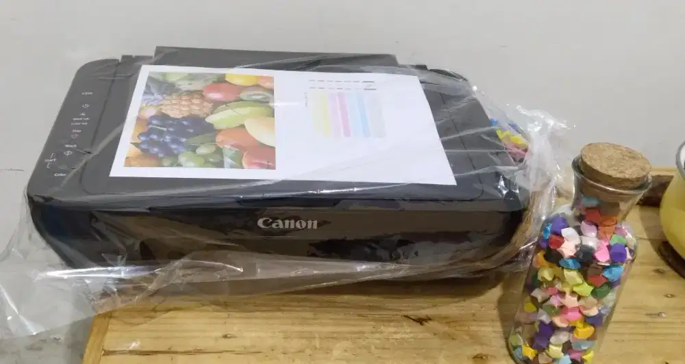 Printer Dana Pelajar bisa print scan copy canon E410 siap pakai