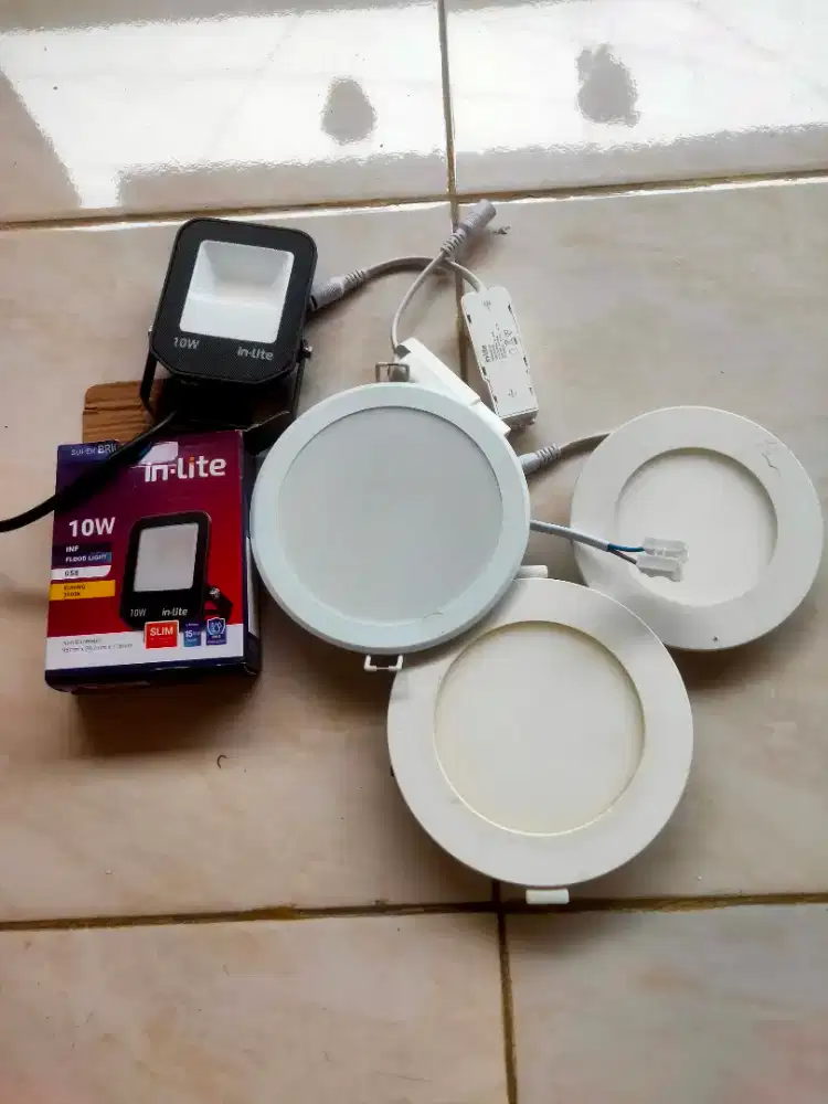 Downlight dan lampu sorot inlite