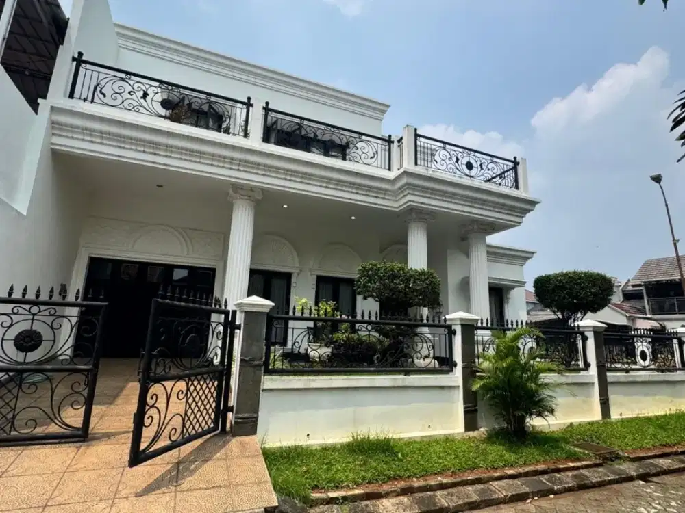 rumah mewah nyaman Villa Serpong Tangerang rasa villa