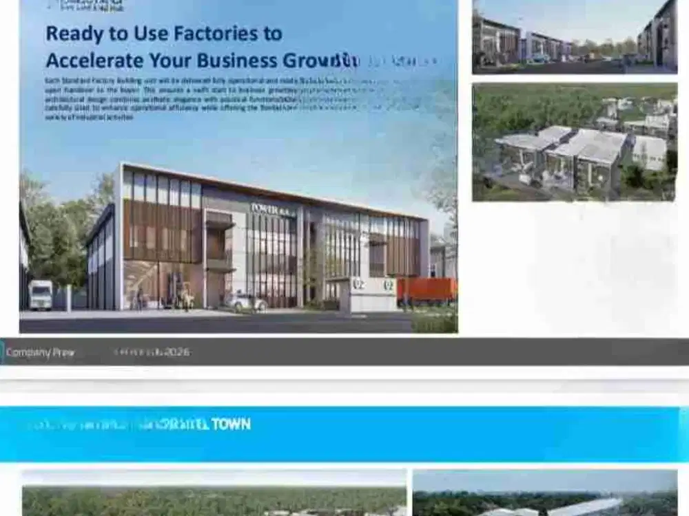 Dijual kavling langsung bangun pabrik/gudang baru siap pakai di kawasan industrial cikarang bekasi dekat toll jorr 2