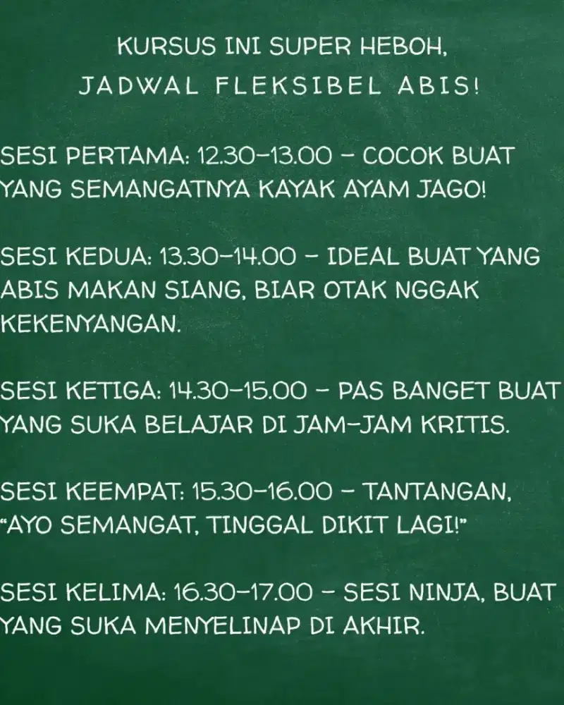 [Jasa] Privat Bahasa Inggris