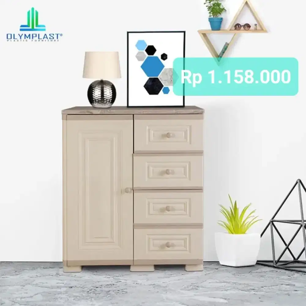 Lemari Plastik Olymplast Otc Locker Murah Area Jogja (dwi)