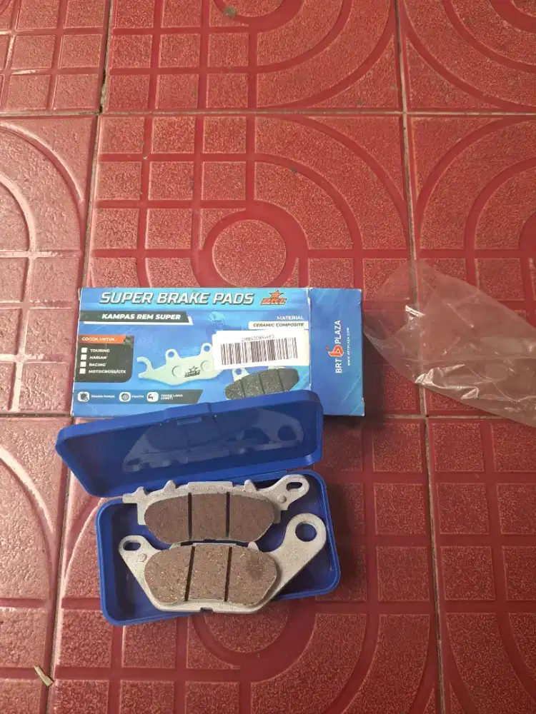 kampas rem depan brt baru belum dipakai