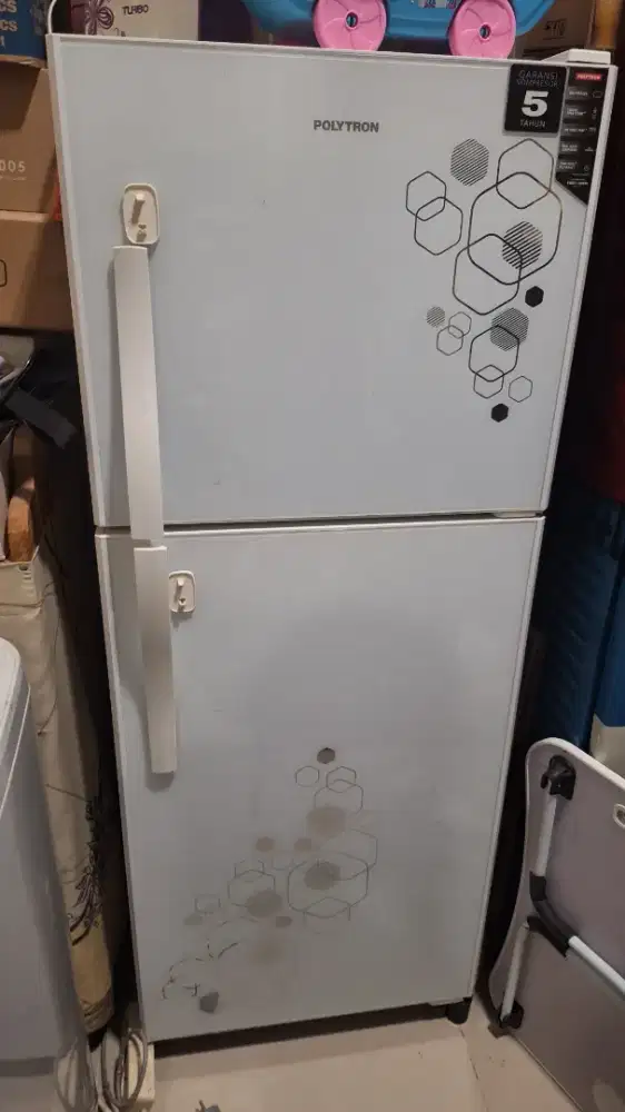Kulkas polytron 2 pintu