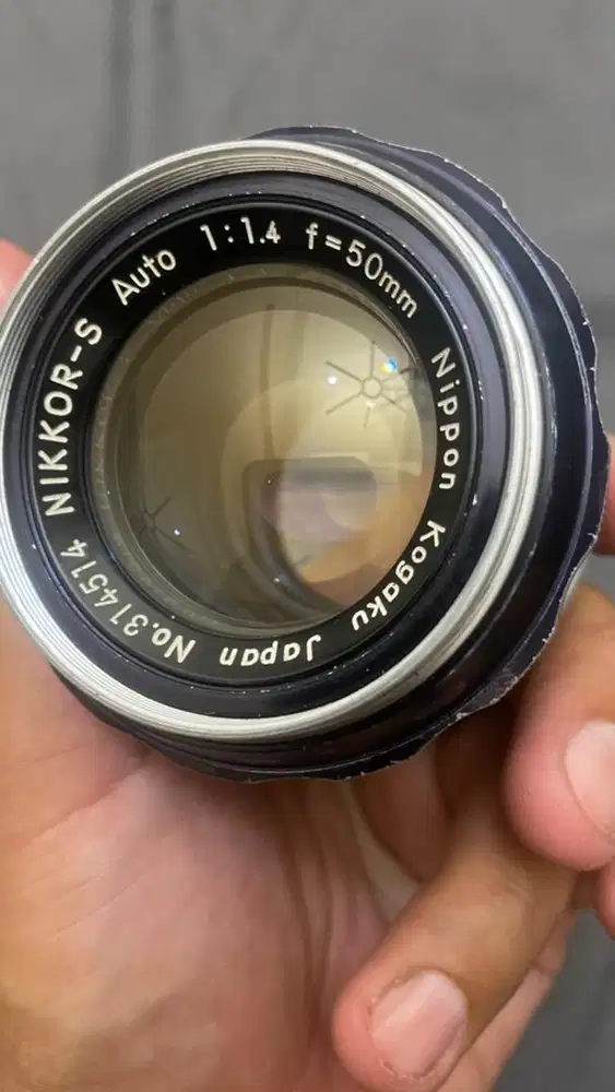 Lensa manual Nikkor kogaku 50mm 1.4 murah