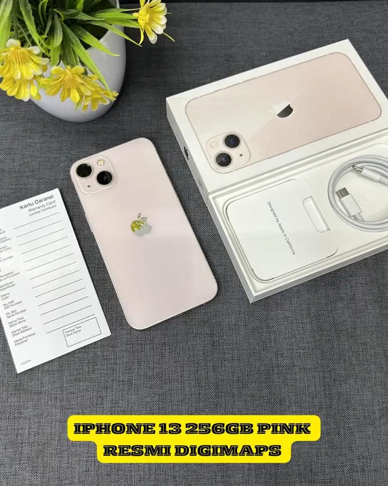 Iphone 13 256gb pink Resmi
