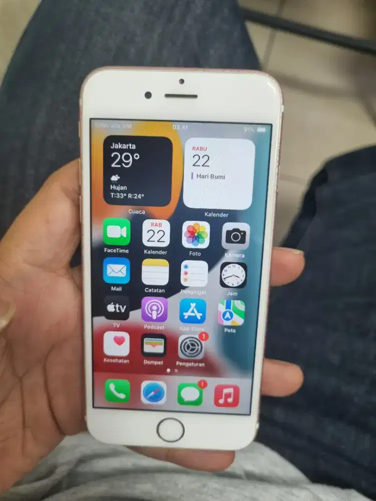 Iphone 6s 32gb lengkap
