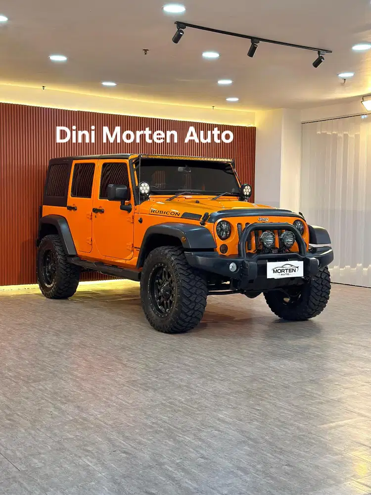 (KM 62rb) Jeep Wrangler Rubicon 3.6 At 2013 Bensin