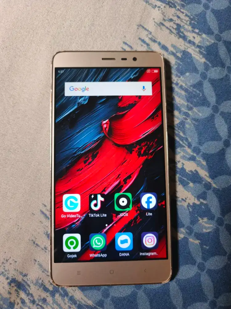 Xiomi redmi note 3 gold