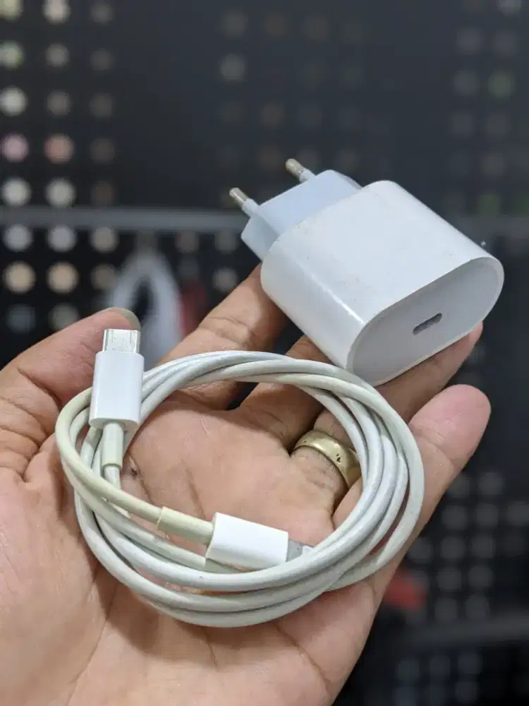 Charger iPhone Ori Apple Adaptor batok tali cas Ori