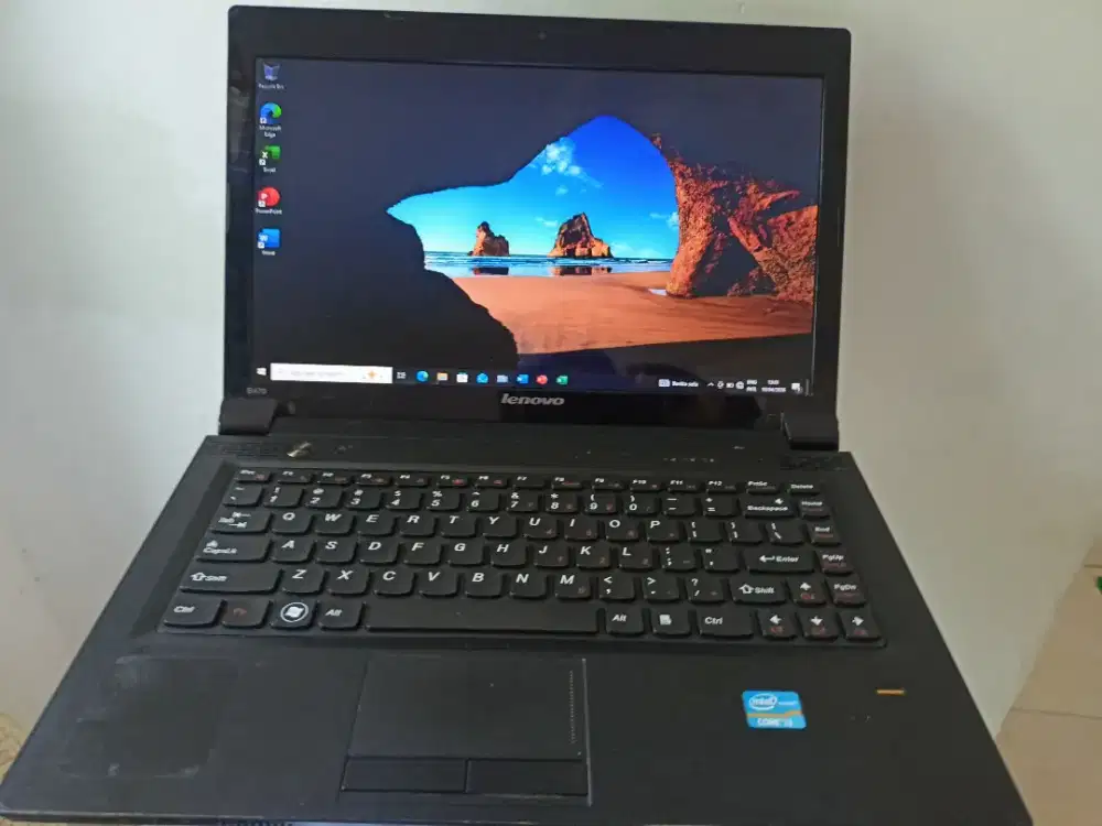 Laptop lenovo B470 i3 ram 8gb ssd ngebut