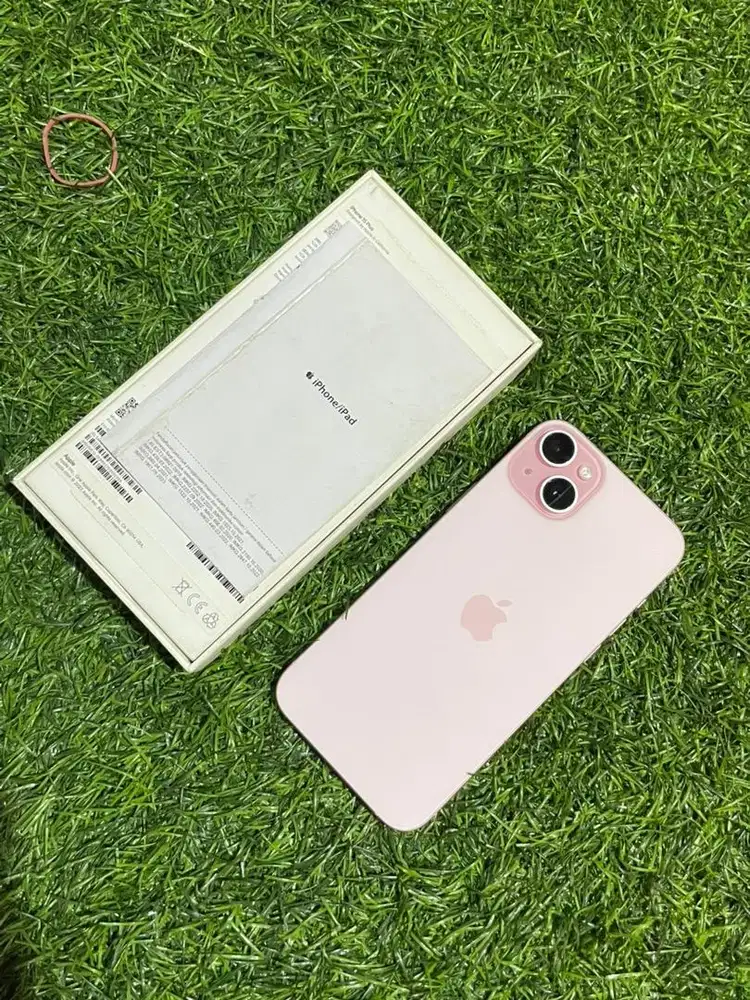 Iphone 15 plus 128gb ibox fullset ori  pink