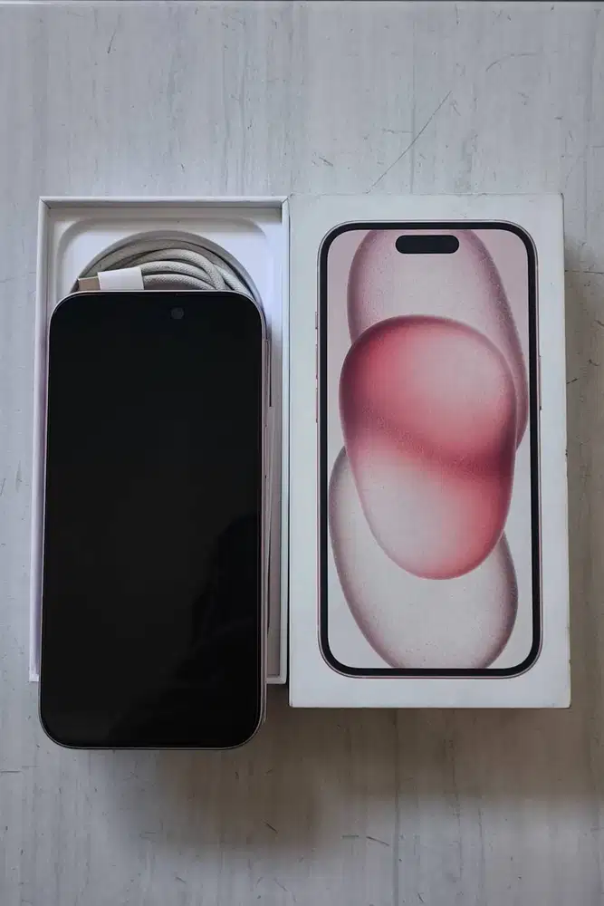 WTS Iphone 15 pink 128GB EX IBOX