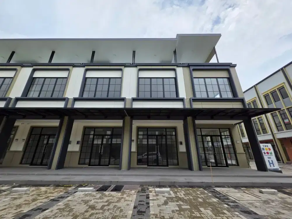Ruko disewa di hudson gading serpong harga dibawah 100 jt siap huni dan baru