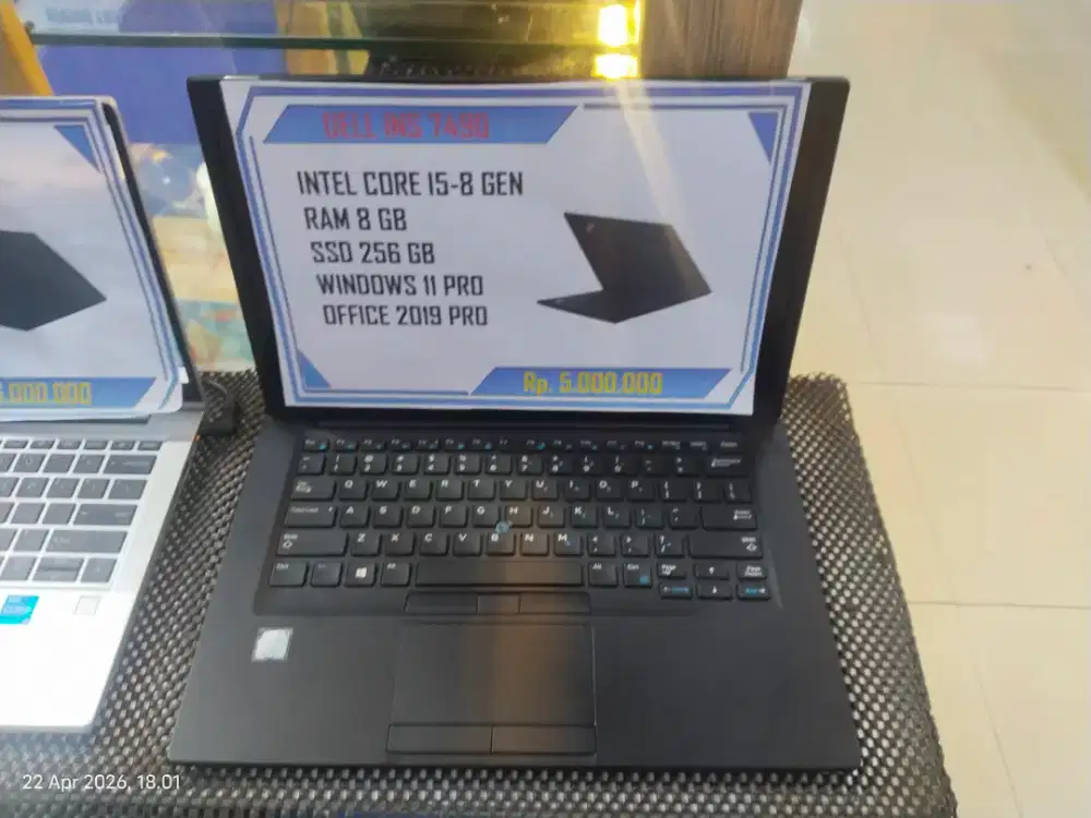 Laptop second Dell garansi, Cicilan tanpa DP, syarat Cukup KTP saja