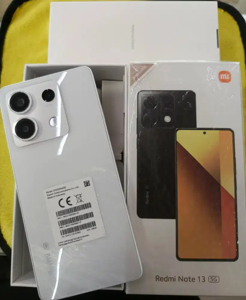 Xiomi redmi Note 13 5g Nfc ram 8/256 lecet pemakaian