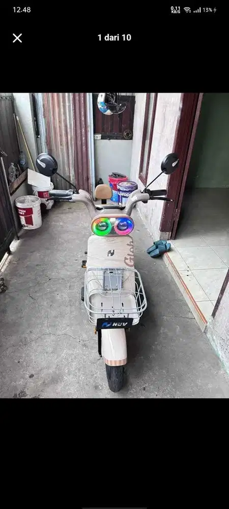 SEPEDA LISTRIK MERK NUV