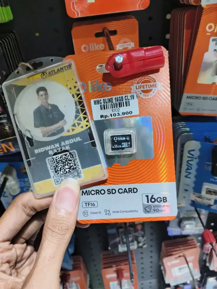 MMC OLIKE 16GB CL10 | ATLANTIS DAHSYAT