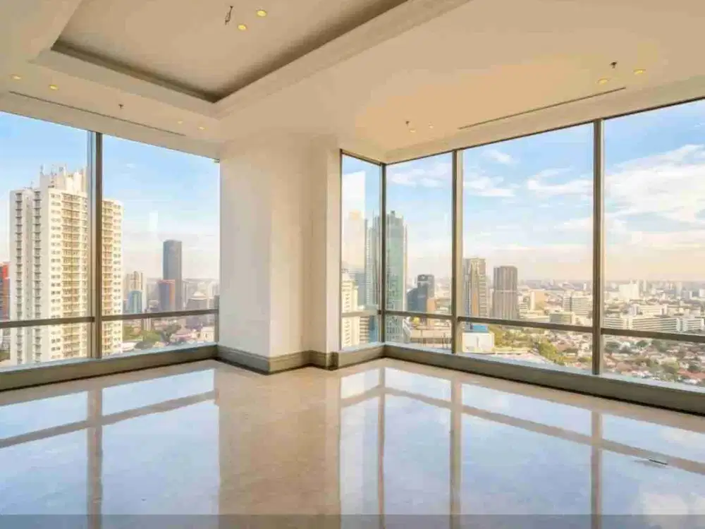 For Sell! Ultra Luxurious Raffles Residence Jakarta 4BR Middle Floor with City & Sea View