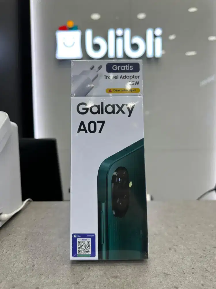 NEW SAMSUNG GALAXY A07 4/64GB FREE ADAPTER 25W