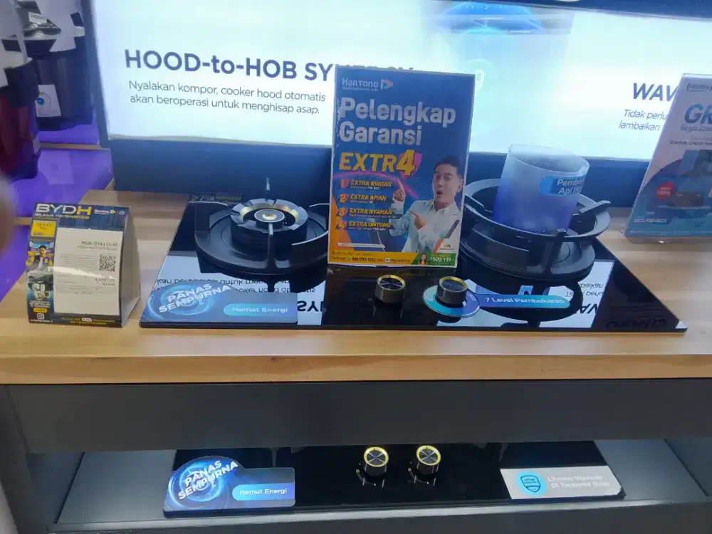 Kompor tanam buat dapur tambah cantik