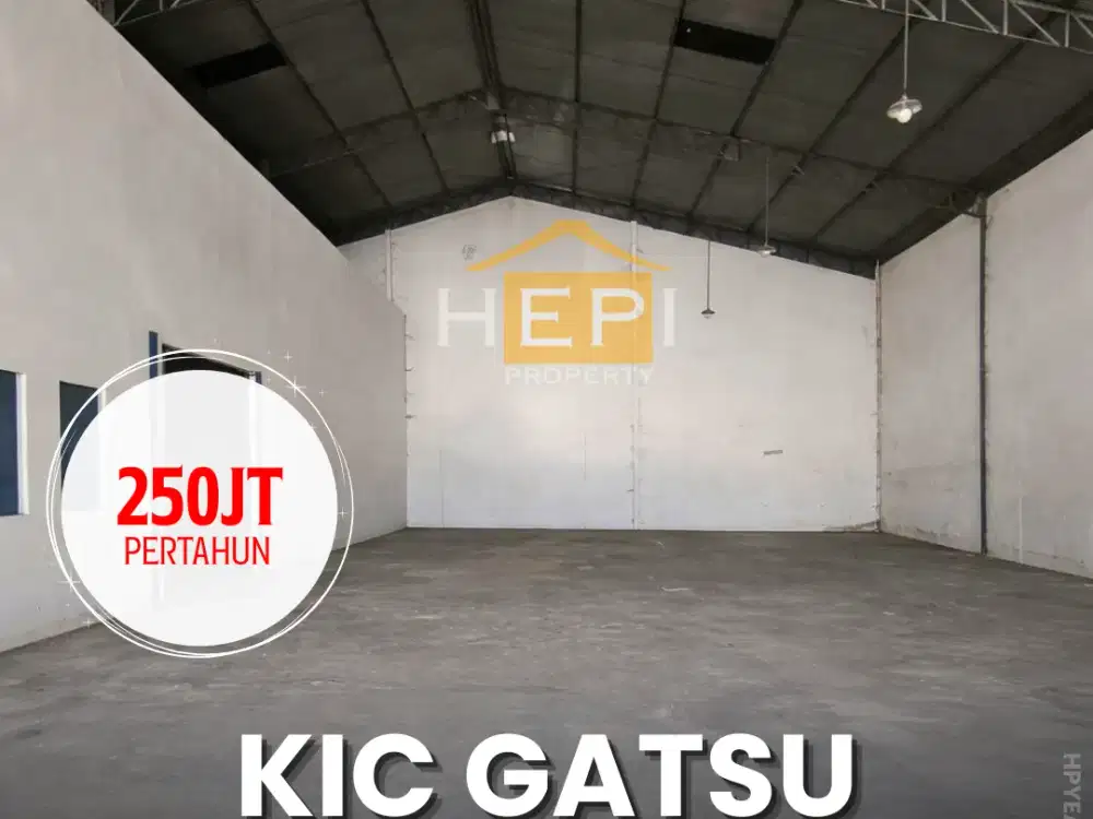 Disewakan Gudang di KIC Gatsu Semarang