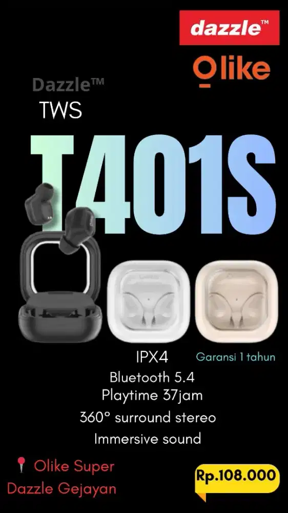 Tws bluetooth OLIKE T401S