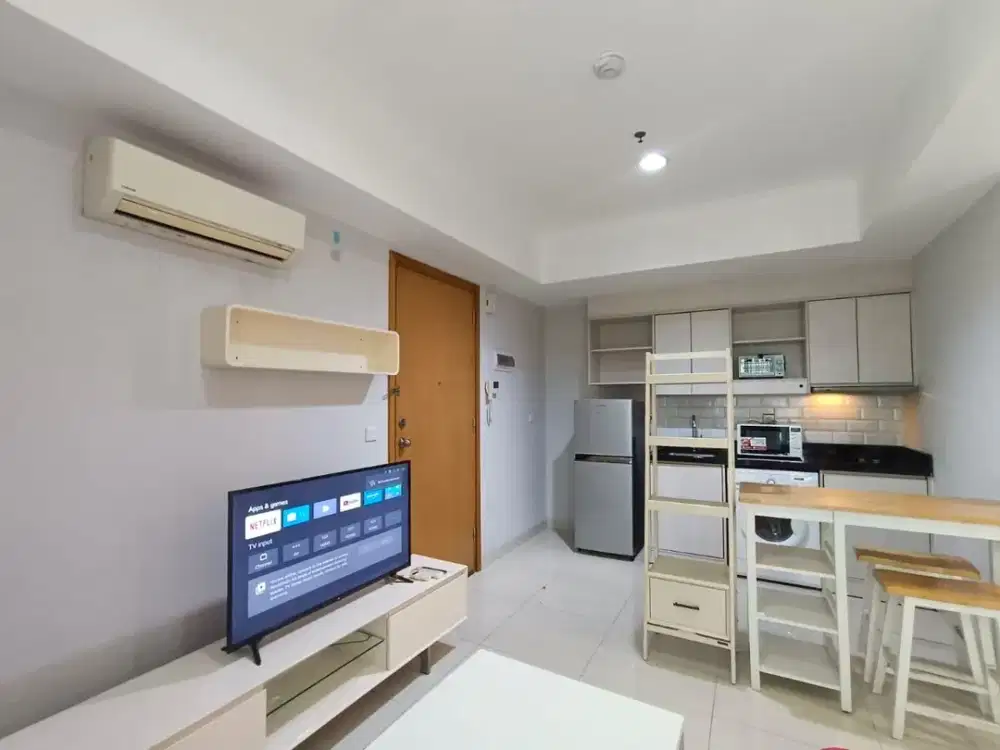 Sewa Apartemen Mansion Bougenville Kemayoran 2BR 52m2 Furnished Murah