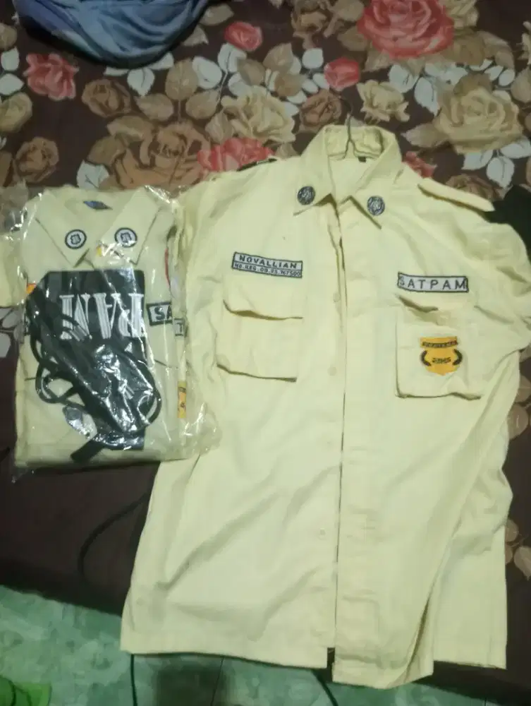 3 BAJU SERAGAM SATPAM PDL