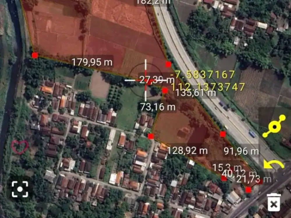 Dijual Lahan Zona Industri Lokasi Strategis Bandar Kedungmulyo,Jombang Luas 3,5 Ha BU!!