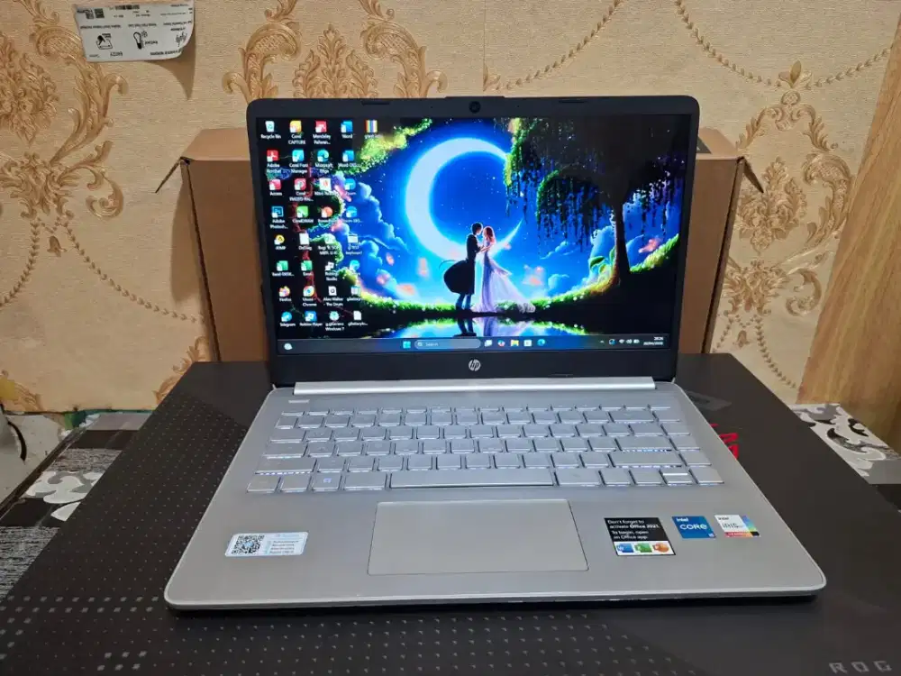 Laptop Hp 14s-dq4xxx - CORE I5 GEN11 - 8GB +SSD 512GB -MULUS