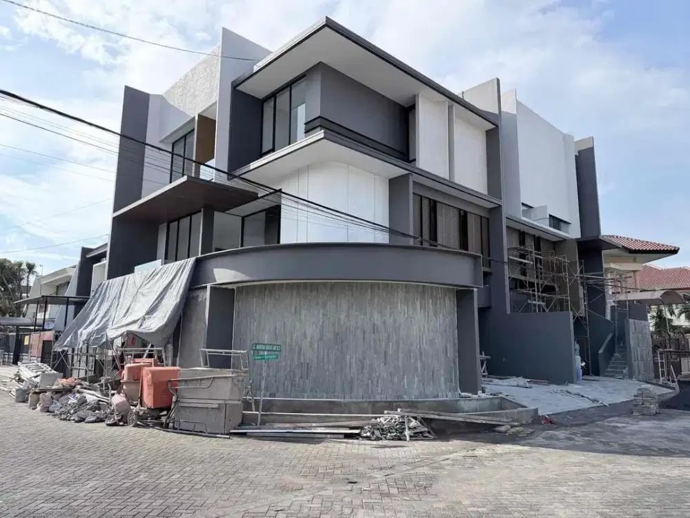 baru Gress‼️Jual Rumah Hook 3 lsntai di Manyar Surabaya