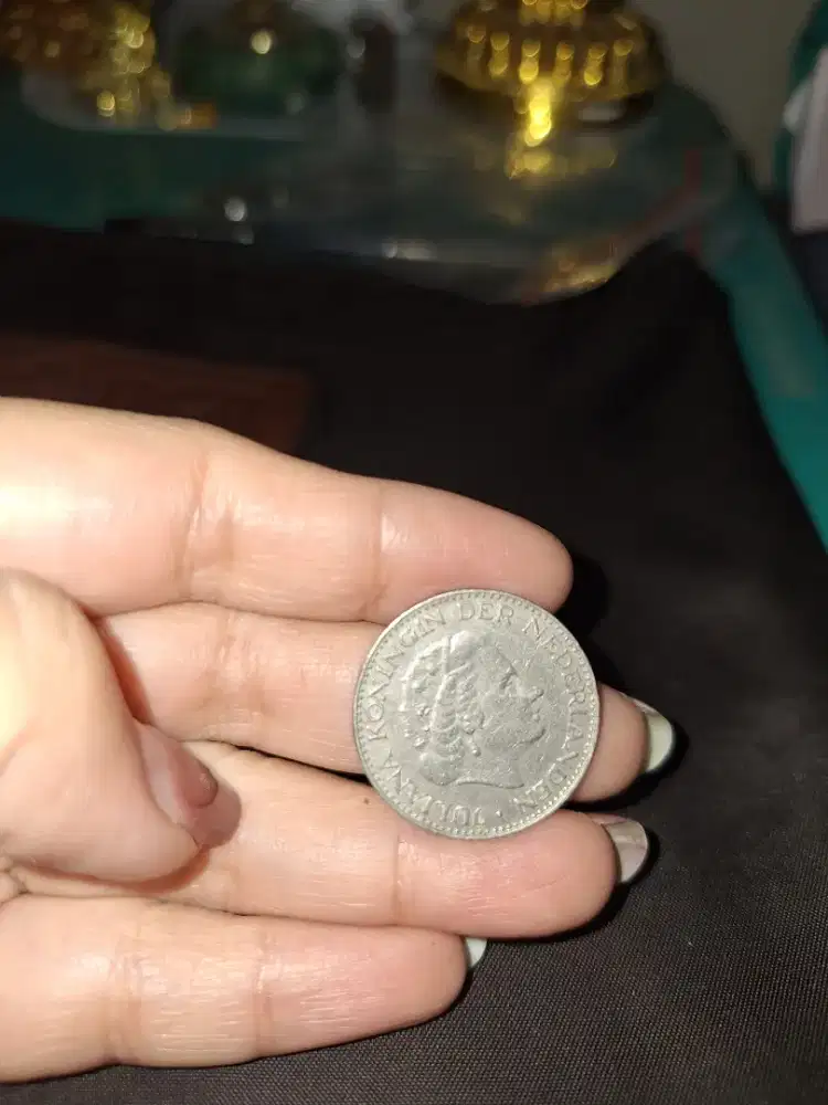 Koin 1 gulden belanda Koin tahun 1967 koin asli Limited edition
Barang