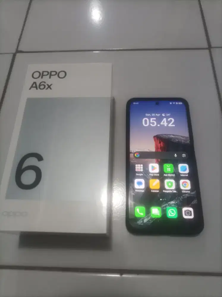 Oppo A6x Like New Baru Pakai 2 Minggu AI Camera Batre 6500 mAh