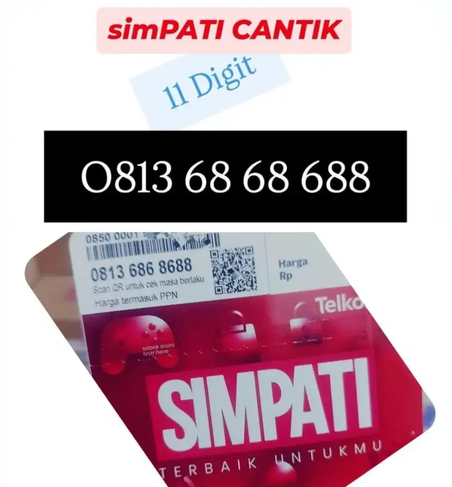 Nomor Cantik super keren , Nomor angka hokky 68