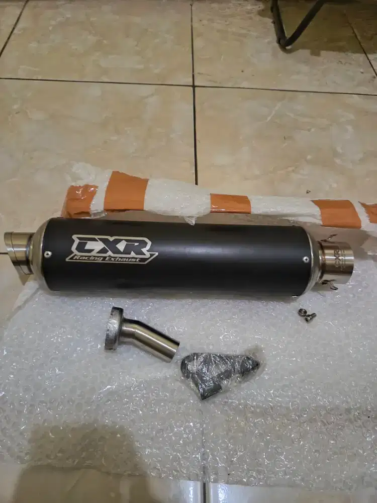 Kenalpot racing cxr, DB killer, header