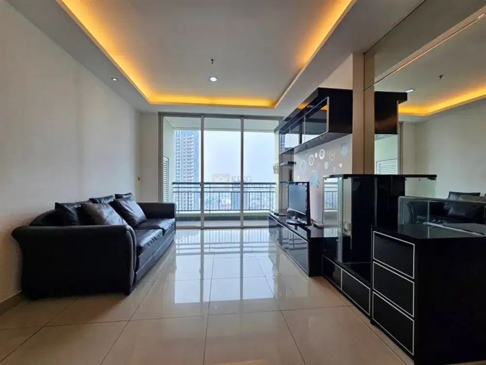 Disewa 2Br Central Park Residences 87M² Furnished – Direct Mall Central Park Mall, Jalan Kaki ke Apl Tower & Soho Capital, Jakarta Barat