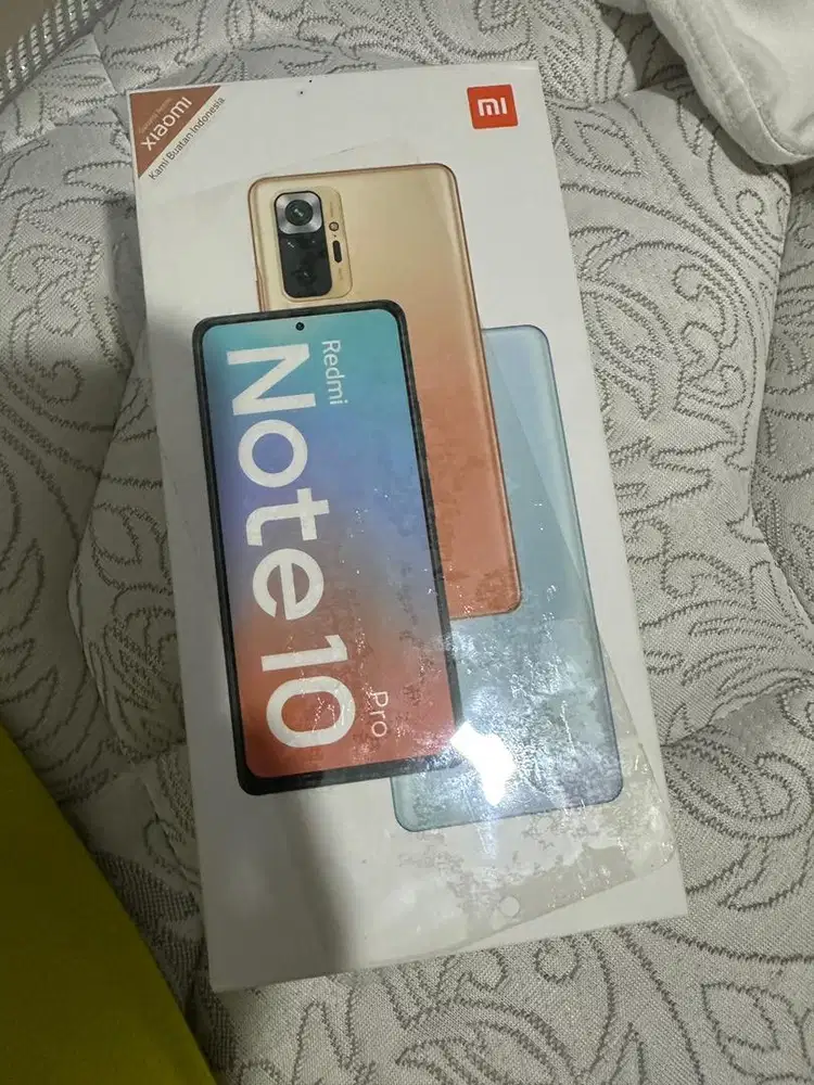 Redminote 10 Pro 8/128GB Dual sim dan memory card. Ex resmi xiaomi