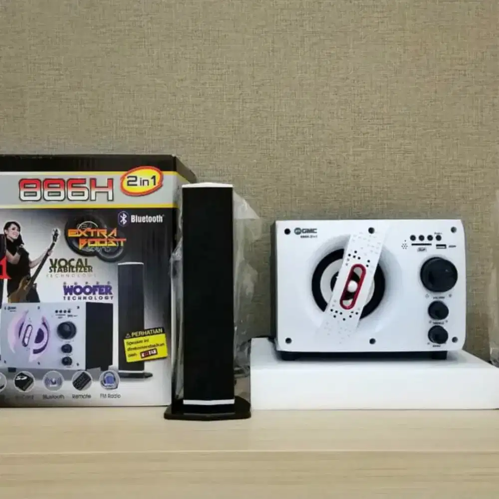 Speaker bluetooth GMC 886 H