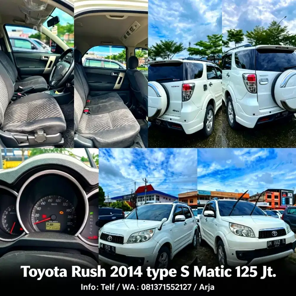 TOYOTA RUSH Type S Matic 2014