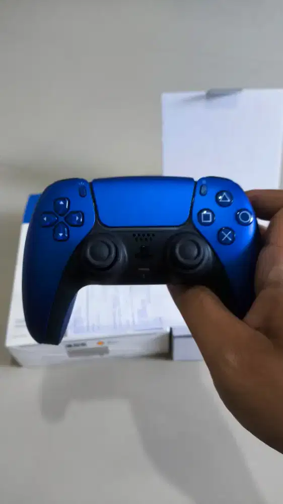 Stik dualsense ds5 ps5 ori indo biru tua